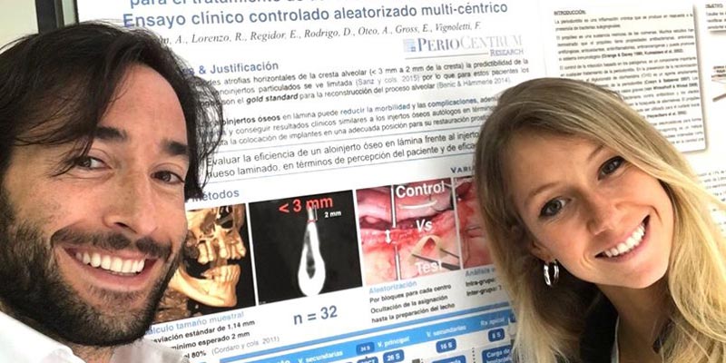 Los Drs. Esperanza Gross y Alberto Ortiz-Vigón