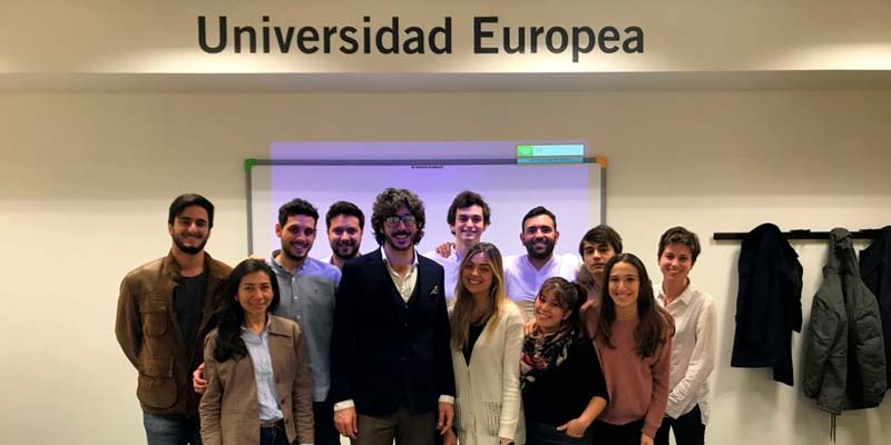 Vignoletti y Lorenzo en la Universidad Europea de Madrid